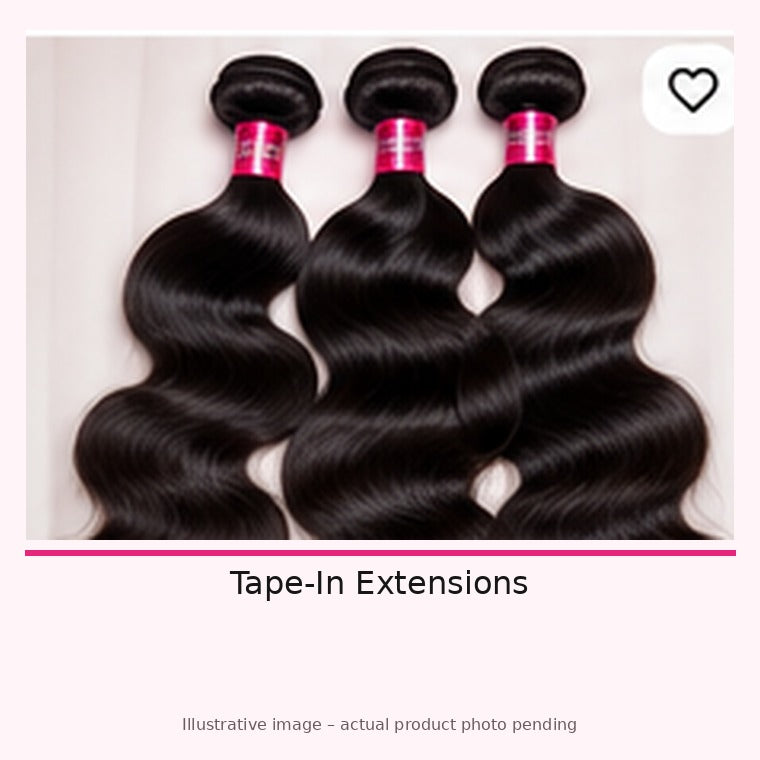 Illustrative image for Tape-In Extensions, not actual product photo